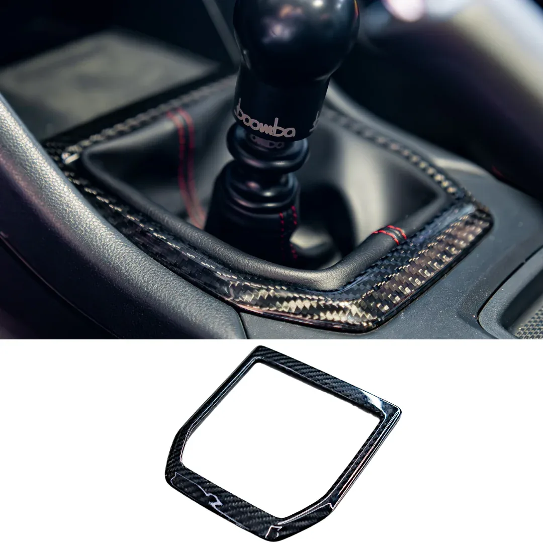 Aeroflow Dynamics Carbon Fiber Shifter Trim Cover
