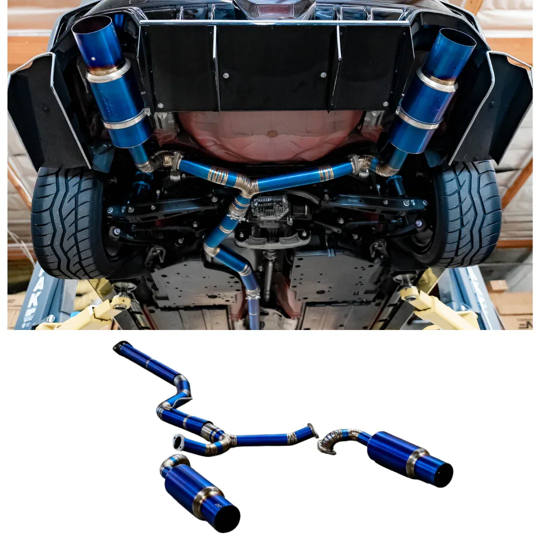 Aeroflow Dynamics F1 Titanium Dual Exit Catback Exhaust