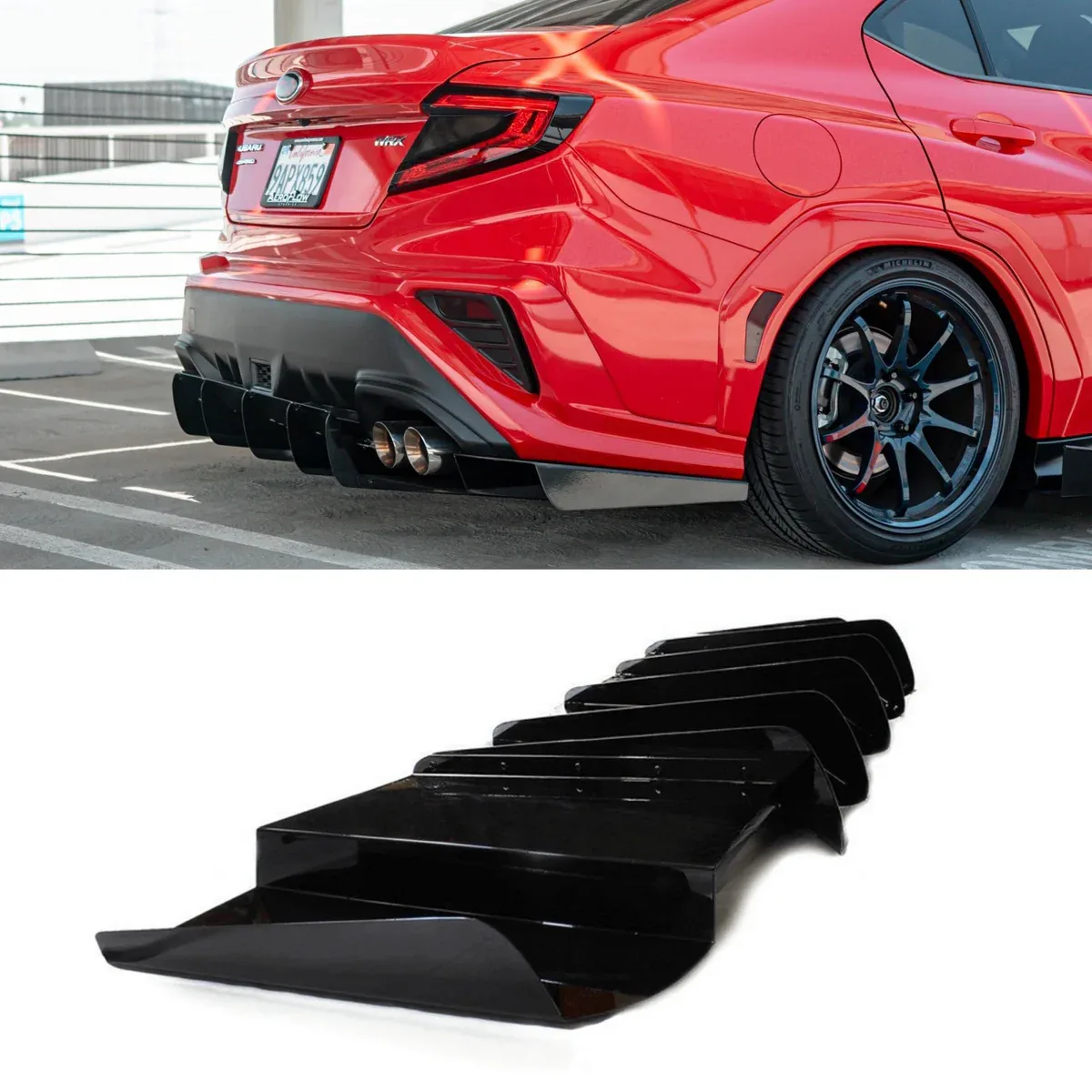 Aeroflow Dynamics Rear Diffuser V1