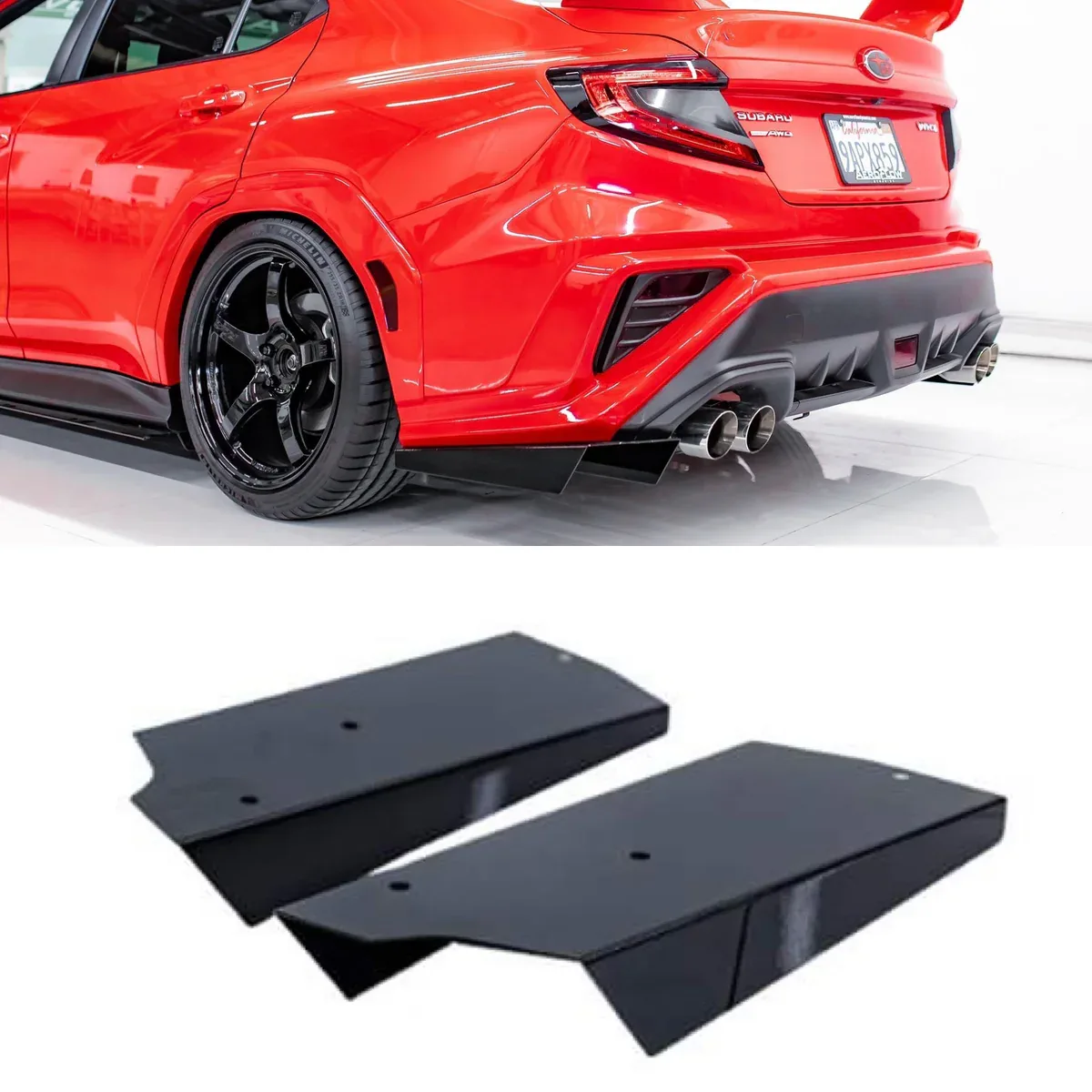 Aeroflow Dynamics Rear Spat Extension V8