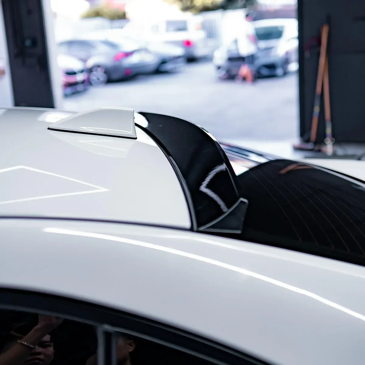 Aeroflow Dynamics Rear Window Spoiler V2
